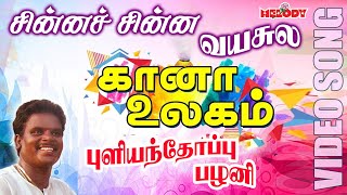 கானா பாடல்  புளியந்தோப்பு பழனி Chinna Chinna Vayasula Pullianthopu Palani Gana Song Gana Padal [upl. by Yllaw481]