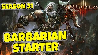 Barbarian Starter Guide Season 31  Whirlwind Rend [upl. by Wilkison]