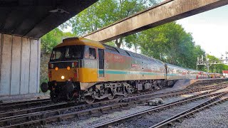 Scot Rail 47712 DBSO and Jinty 47298 East Lancs Railway 22 June 2023 [upl. by Tigges]