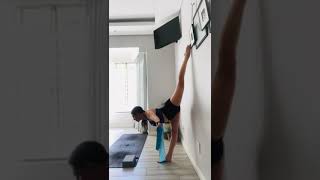 Insanely hard splits and Penché training shorts splits ballet danceworkout backstrength [upl. by Alberik]