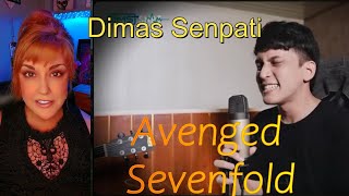 First Reaction  Dimas Senopati  Avenged Sevenfold  Seize The Day [upl. by Ainot137]