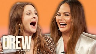 Chrissy Teigen Reveals Secret to 10Year Marriage with John Legend  The Drew Barrymore Show [upl. by Gee]