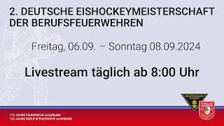 2 Deutsche Eishockeymeisterschaft der Berufsfeuerwehren [upl. by Ymrej]