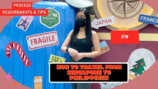 OFW travelling from Singapore to Philippines during Pandemic [upl. by Dahlia188]