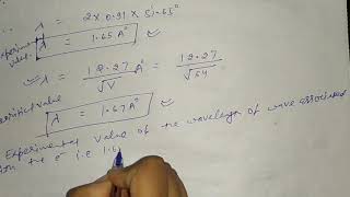 Analysis and Conclusion of DavissonGermer Experiment for BSc 3rd year by Sapna Agarwal [upl. by Sherwynd]