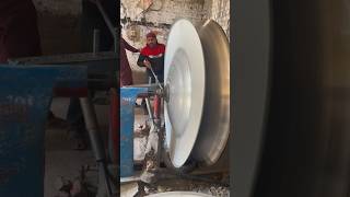 Aluminum satellite dish antenna system making process shorts amazing handmade [upl. by Ynafetse15]