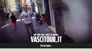 Un tour tra i bassi di Napoli quotNiente hotel i turisti vogliono vivere tra i vicoliquot [upl. by Notfa]