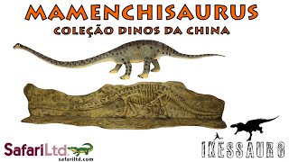 Mamenchisaurus da Coleção Dinos da China  Safari Ltd [upl. by Dareen466]