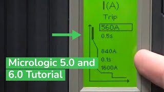 Micrologic 50 and 60 Tutorial for Schneider Circuit Breakers  Schneider Electric Support [upl. by Aicetal]