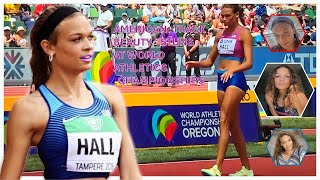 ANNA HALL STUNNINGLY WINS HEPTATHLON MEDAL IN 2022 WORLD ATHLETICS CHAMPIONSHIP [upl. by Enomrej]