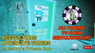 Barry’s Prison Run Tokens  Beetlejuice Escape the Afterlife Event Roblox [upl. by Leanna774]