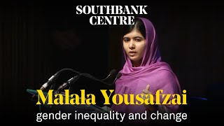 Malala Yousafzai on gender inequality and change [upl. by Cuyler]