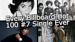 Every Billboard Hot 100 7 Single Ever 19582023 [upl. by Naggem]