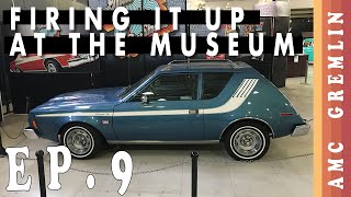 Firing It Up At The Museum 1975 AMC Gremlin X Levis Edition [upl. by Itnahs]