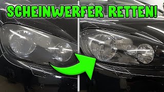 DIY vs Profi Blinde Scheinwerfer aufbereiten  AUTOLACKAFFEN [upl. by Esaertal]