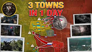 Harvest Time🔥Three Villages Captured⚔️ FPV Drone Operators Ambushed🎖 Military Summary For 20241013 [upl. by Lucias888]