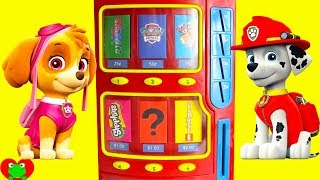 Paw Patrol Toy Vending Machine Surprises [upl. by Esekram]