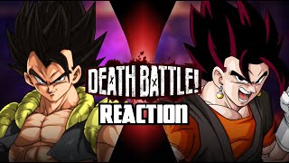 Not good imo Gogeta vs Vegito Dragon Ball Death Battle Cool Zone Reaction [upl. by Ewell]