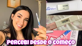 Como descobri a gravidez 3 dias antes do atraso menstrual primeiros sintomas [upl. by Niel]