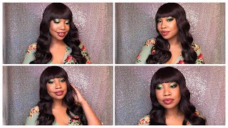 Outre Synthetic Hair Wig Wigpop Laverne color 99J [upl. by Elmaleh]