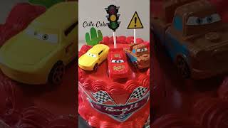 Lightning Mcqueen Cake Cars customizedcake cakedecorating cakedesign lightningmcqueen [upl. by Kimbell]