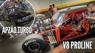 PROLINE V8 x APZÃO 8v  Opala Hudema Vs Chevette Cadu em mais uma disputa 🔥 [upl. by Gavrielle]