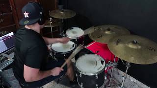 BOMBA ESTEREO  TO MY LOVE  HECTOR LEAL DRUM COVER [upl. by Witt104]