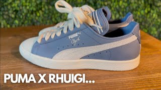 PUMA X RHUIGI CLYDE SNEAKERS REVIEW ON FOOT LOOK [upl. by Ecyarg]