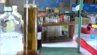 Chemical Chameleon KMnO4NaOHSugarH2O Color Changing Reaction [upl. by Kath]