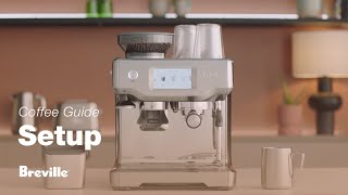 The Barista Touch™  The ultimate guide to setting up your espresso machine  Breville USA [upl. by Aixela690]