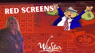 💲 RED SCREENS amp Winstar A Slot Players Quest [upl. by Dutchman298]