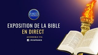 REGARDER Exposition de la Bible LAncien Chemin  16 SEPTEMBRE 2020 à 13h00 Mercredi [upl. by Oxford]