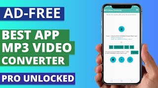 Best Free MP3 Video Converter App for Android [upl. by Aziza]