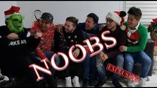 LOS NOOBS EN INTERCAMBIO NAVIDEÑO [upl. by Gorlin]