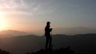 Asturien  Sierra del Sueve  Mirador del Fito Danza Asturiana Medieval Harp Patricia Spero [upl. by Aremihc449]