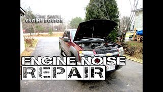 Easy Engine Noise Repair On Chevy Colorado GMC Canyon Blazer Hummer H3  i5 Cylinder Engine [upl. by Leifer]