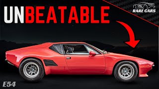 The RARE V8 Monster That Scared Ferrari  The De Tomaso Pantera [upl. by Selry796]