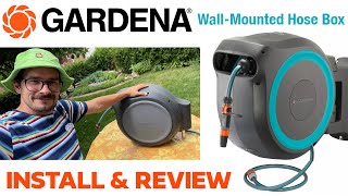 Hoselink USA  How to Install Our Retractable Garden Hose Reel on to Siding [upl. by Trescha223]