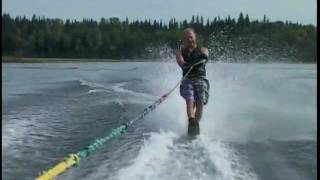 Expert water skiing how to slalom through the course [upl. by Feriga]