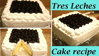 Tres Leches cake  Daily Dose by Anzala  Monna Gillani [upl. by Ecirrehs]