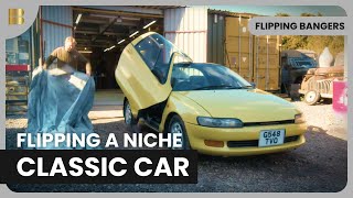 Reviving a 1990 Toyota Sera  Flipping Bangers  S03 EP11  Car Show [upl. by Anoiuq]