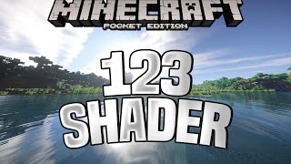 123 SHADER  BEST MCPE SHADERS FOR 116115114 [upl. by Spain]