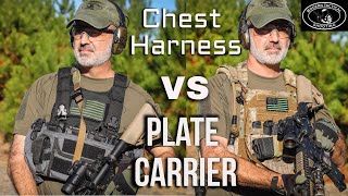 Fully Rigged Plate Carrier vs Slick Carrier and Chest Harness Which is best [upl. by Dippold]