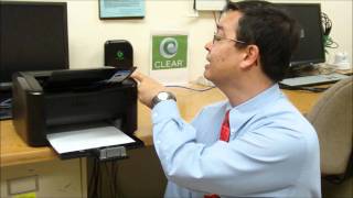 Product Intro to Samsung ML1865 Wireless Printer [upl. by Kahle849]