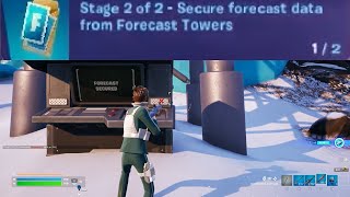 Secure forecast data from Forecast Towers Fortnite [upl. by Eetnod578]