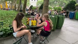 Bryant Park New York 1 [upl. by Airrotal452]