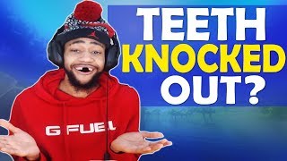 DAEQUAN GOT HIS TEETH KNOCKED OUT  SCRIMS ON WEST SERVERS Fortnite Battle Royale [upl. by Hetti446]