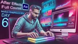 After Effects Complete Course For Beginners  2024  Day 6  After Effects Full Course aftereffects [upl. by Nnaeel]