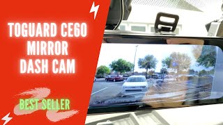 TOGUARD CE60 Dash Cam Review  TOGUARD Mirror Dash Cam Installation  TOGUARD Dash Cam 1080P Manual [upl. by Isiahi171]