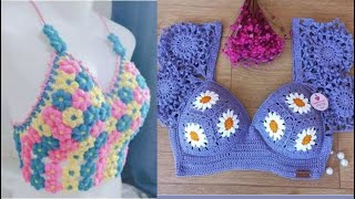 🌈Top Verano Tejido a Crochet❤❤❤ [upl. by Komsa]